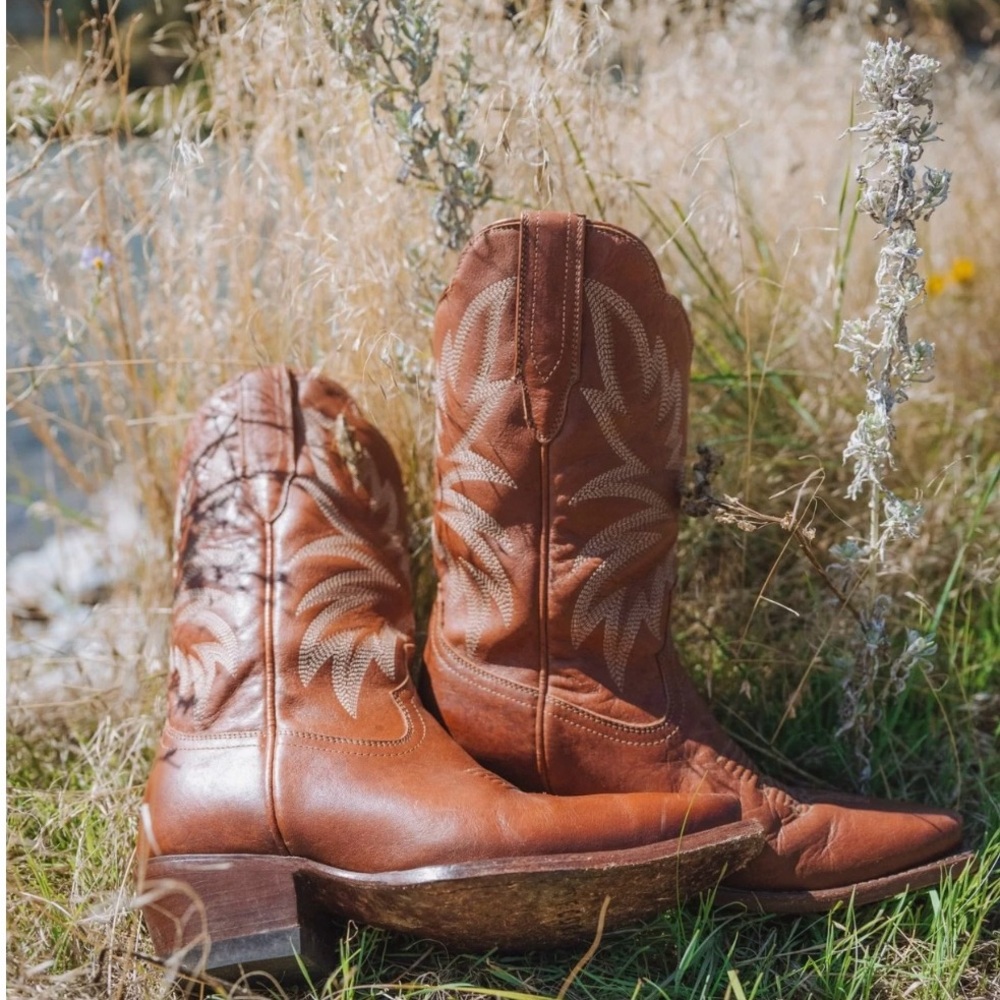 Tecovas Sadie Cowgirl Boots in Rustic Brown size 7B